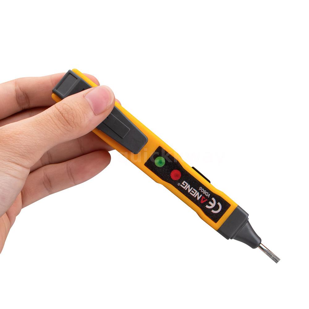 Electric ANENG Non-Contact Tester Pen Current Voltage Detector Test ...