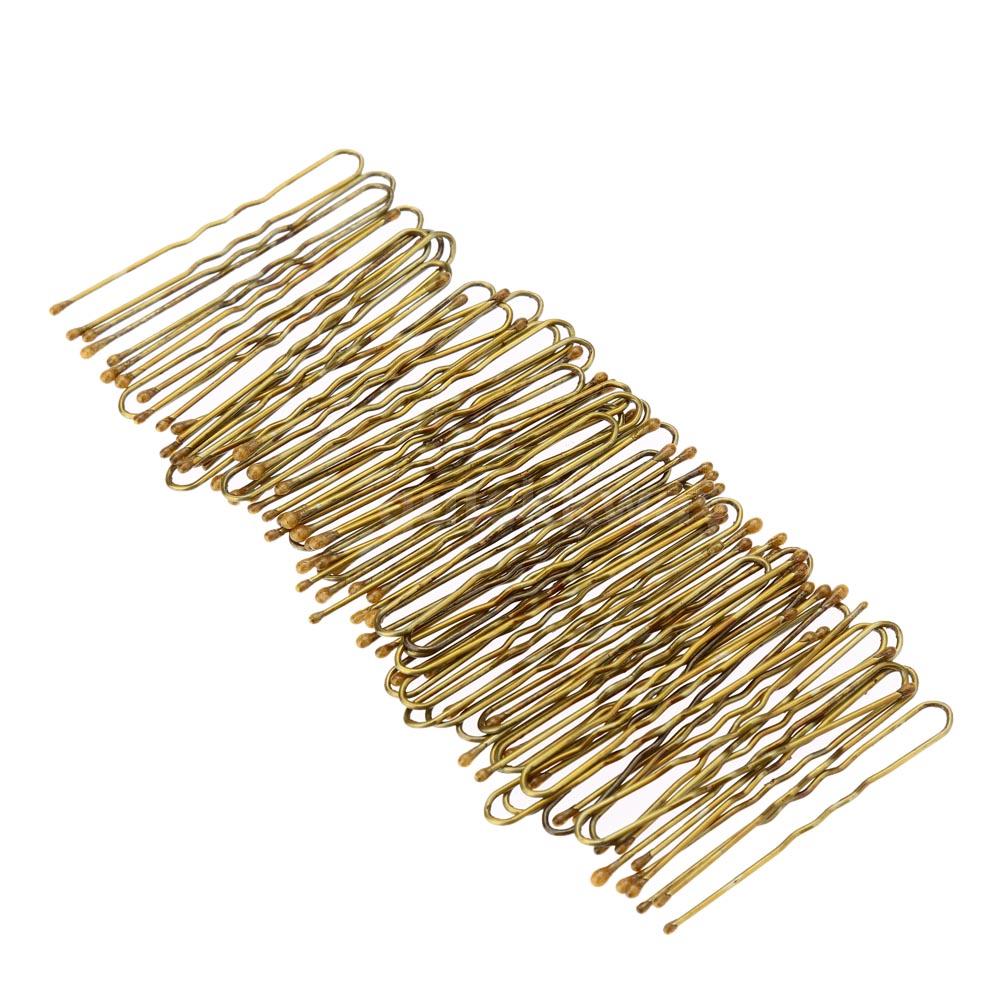 300Pcs Golden Bobby Pins Thin U Shape Hairpins Women Hair Clips G9T9 | eBay